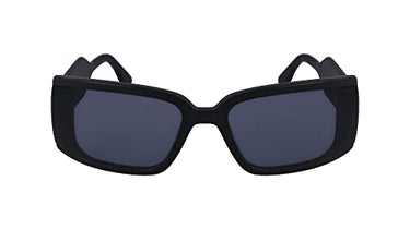 Karl Lagerfeld Unisex KL6106S Sunglasses, Matte Black, Einheitsgröße im Sale